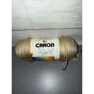 Caron SIMPLY SOFT in BONE yarn‎ Skien MEDIUM 4 Weight Acrylic